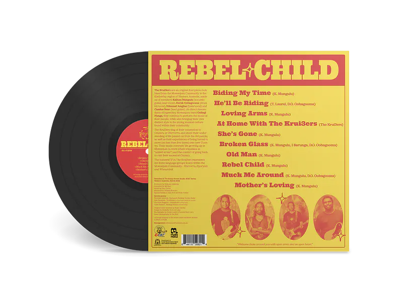 The Krui3ers — Rebel Child LP 