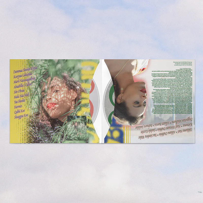 Muluu Baqqalaa — Akanaa Dubbiin / Damaa Shoolee Kiiyaa 2 x Gatefold CD